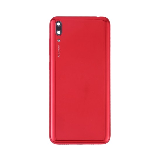 Back Cover+Camera Lens Huawei Y7 2019 Red